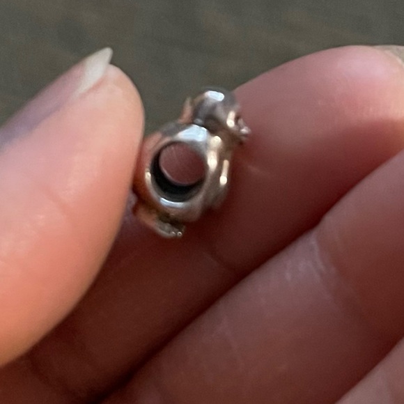 Retired Pandora Penguin Smooth Head Charm EUC - Picture 5 of 8